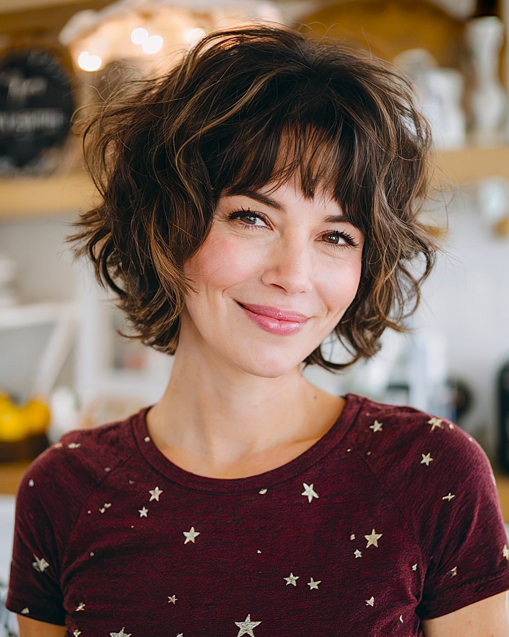 Meilleures coupes de cheveux courtes avec une frange pour les femmes de plus de 40 ans | Guide expert