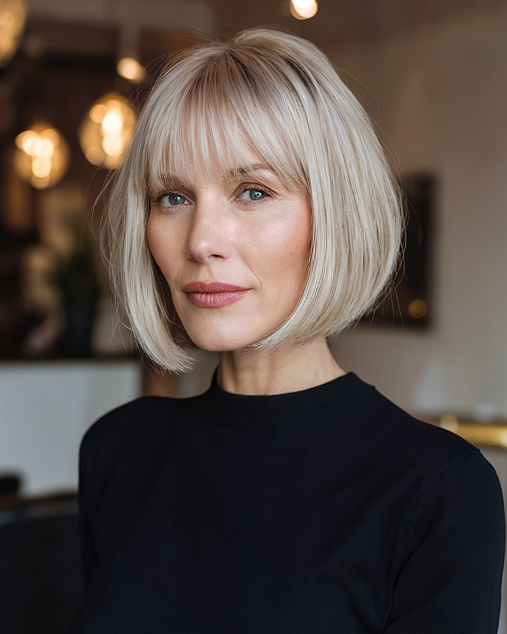 Meilleures coupes de cheveux courtes avec une frange pour les femmes de plus de 40 ans | Guide expert