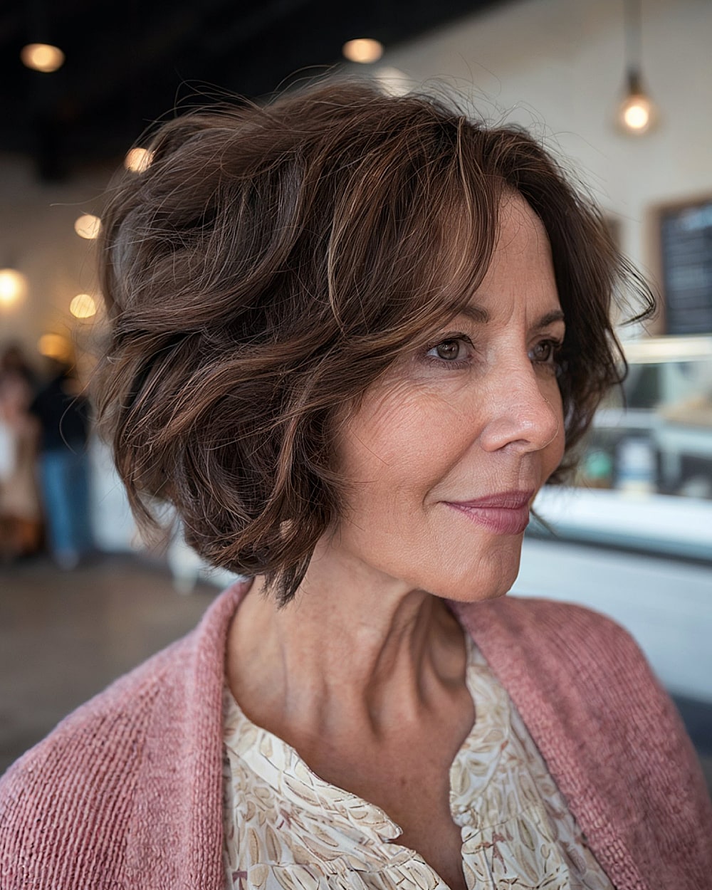 Los mejores peinados cortos para cabello grueso mayor de 50 años | Tendencias 2026 