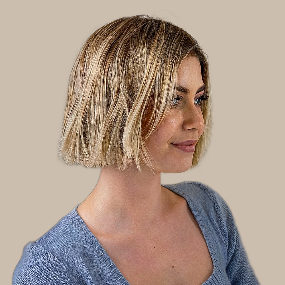 Cortes de cabelo curtos sem corte Bob e Sharp Bob:estilos e manutenção 