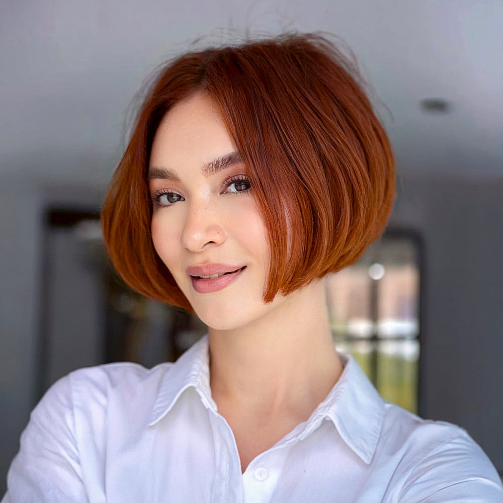 Cortes de cabelo curtos sem corte Bob e Sharp Bob:estilos e manutenção 