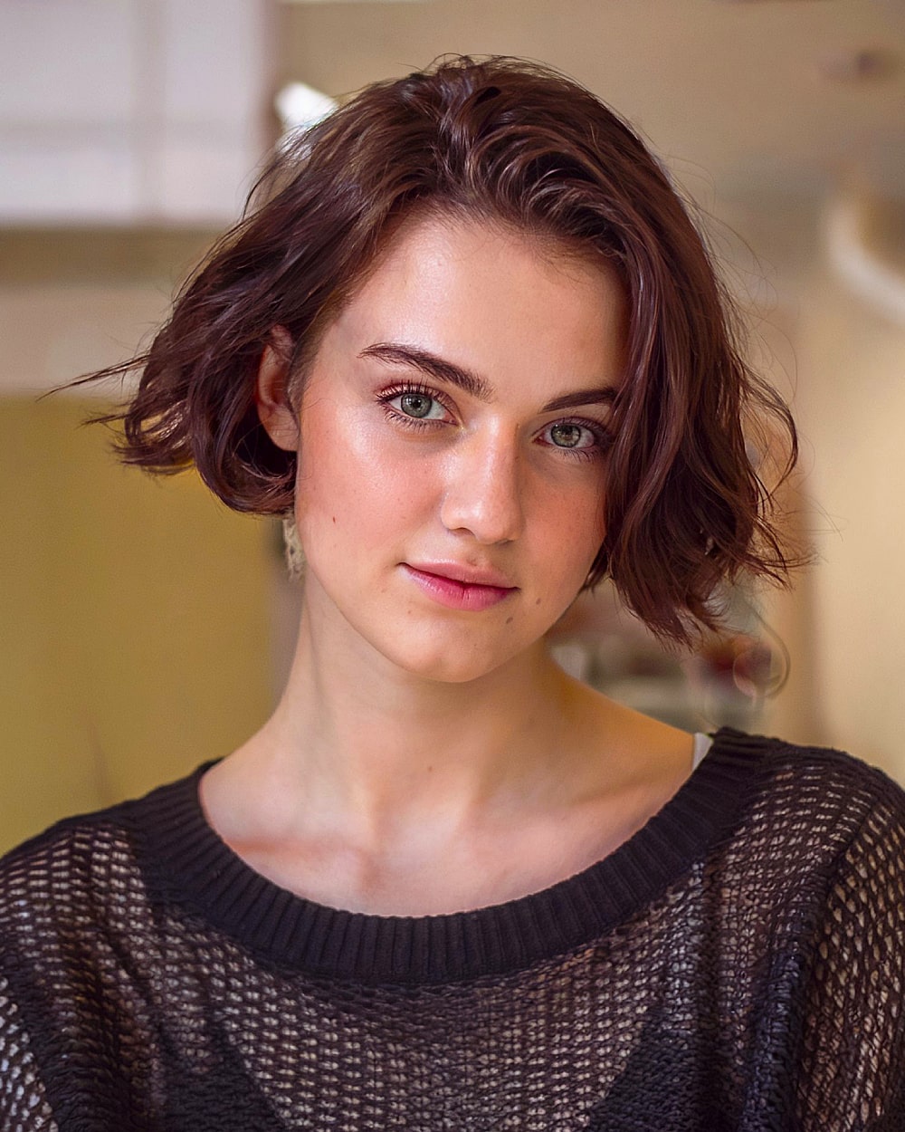Cortes de cabelo curtos sem corte Bob e Sharp Bob:estilos e manutenção 