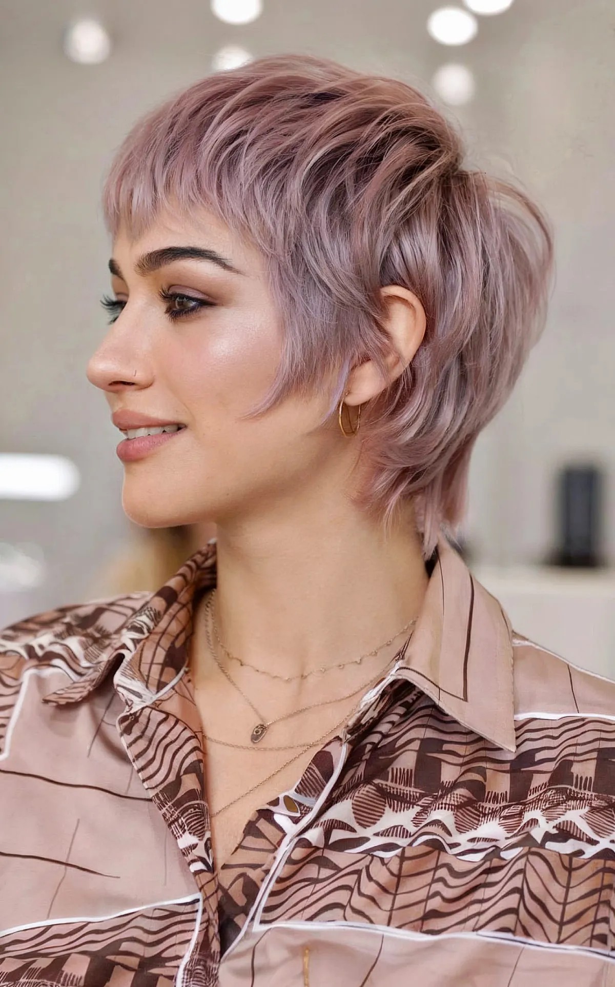 Shaggy Pixie Mullet :51 exemples inspirants et conseils de style
