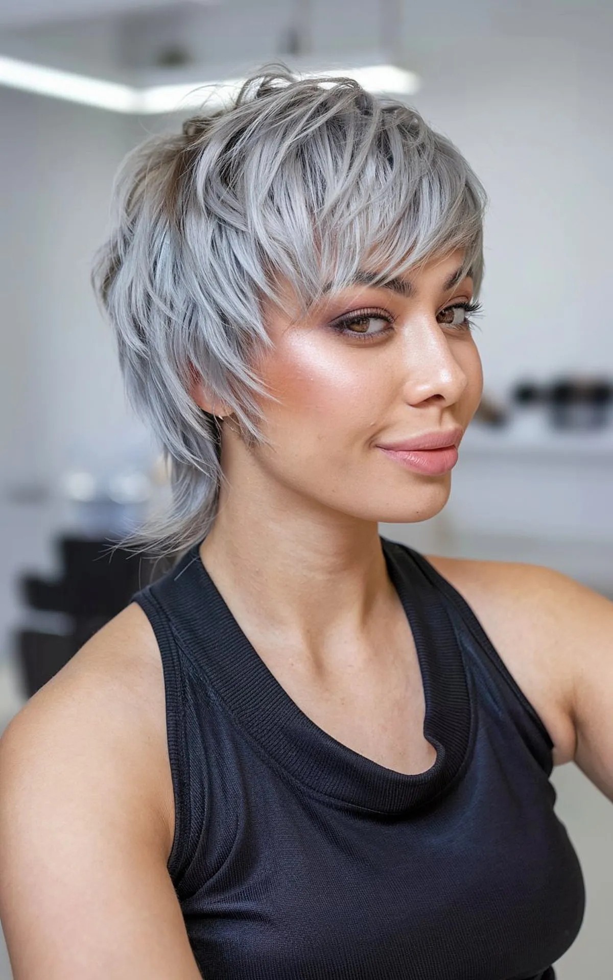 Shaggy Pixie Mullet :51 exemples inspirants et conseils de style