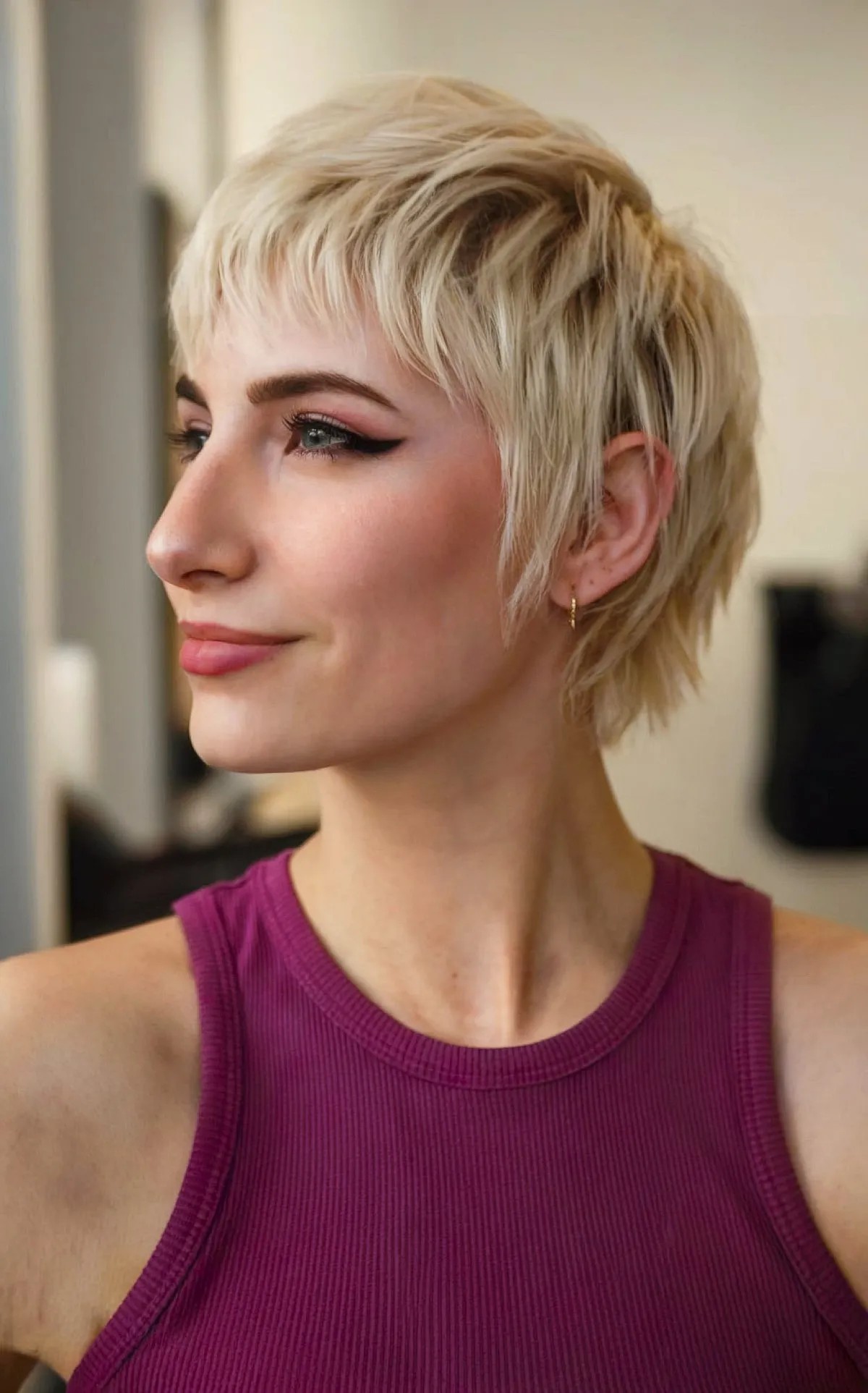 Shaggy Pixie Mullet :51 exemples inspirants et conseils de style