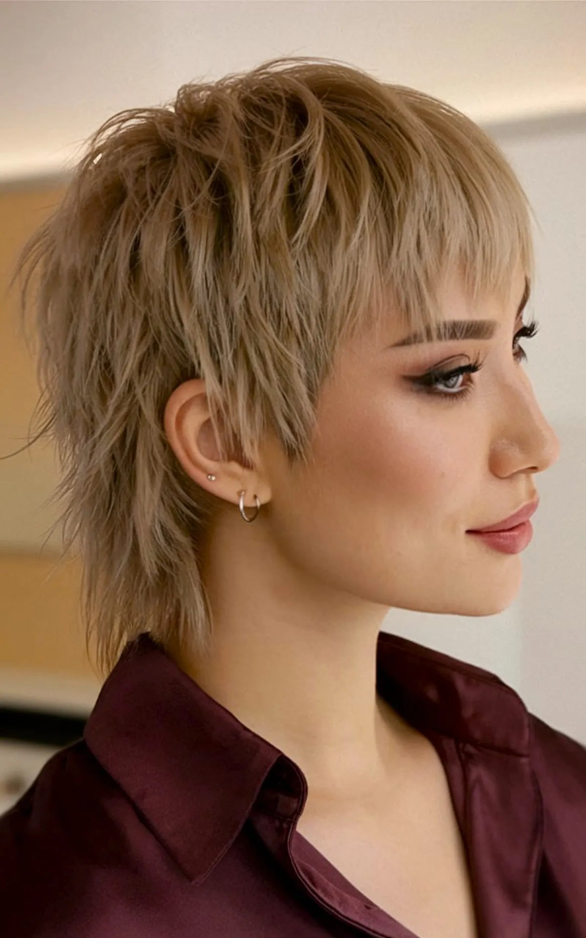 Shaggy Pixie Mullet :51 exemples inspirants et conseils de style