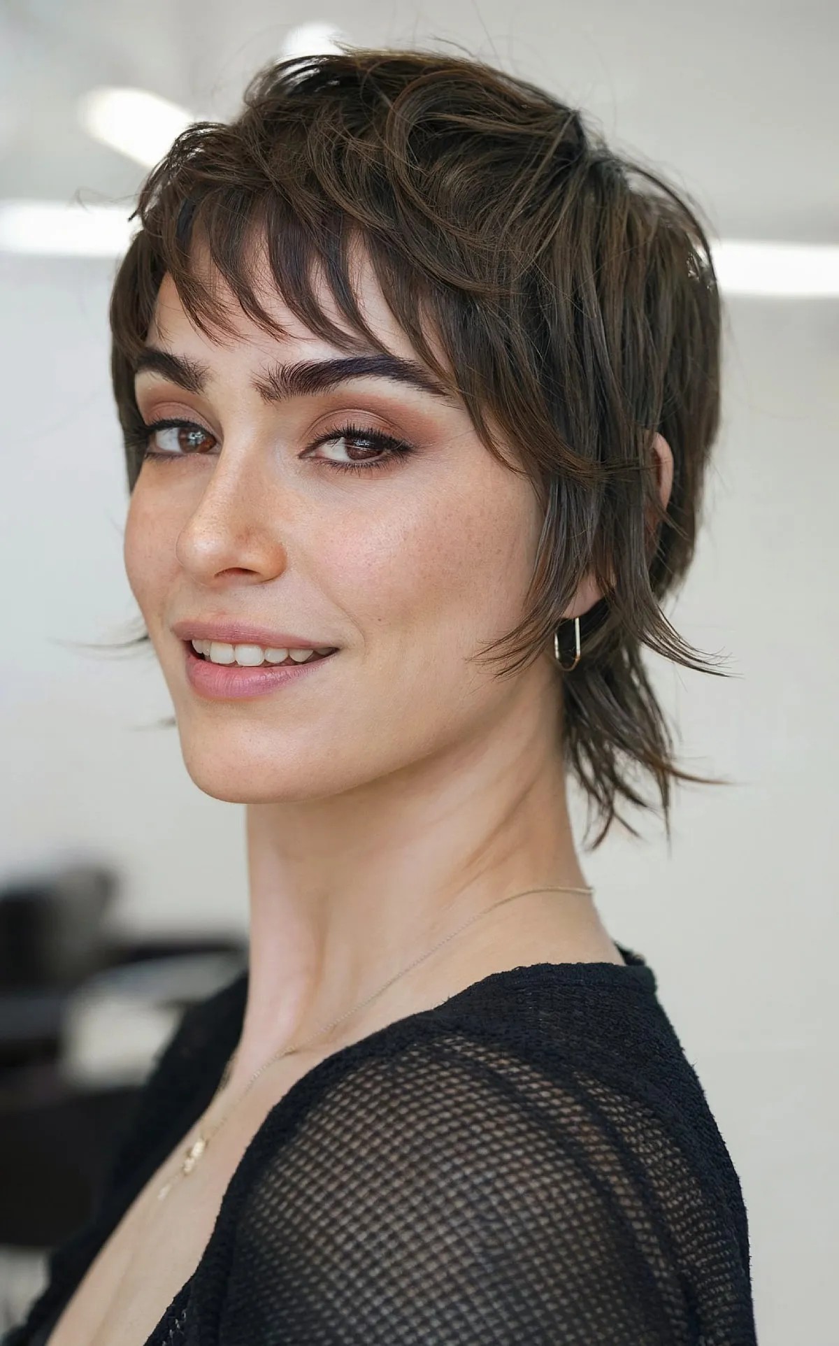 Shaggy Pixie Mullet :51 exemples inspirants et conseils de style