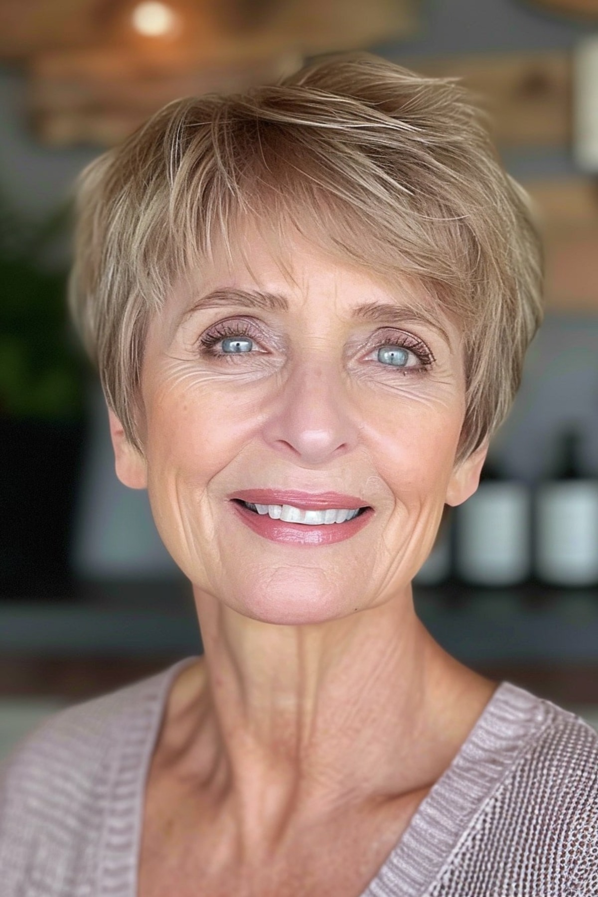 Volume et style :50 coupes Pixie pour les femmes de plus de 60 ans aux cheveux fins