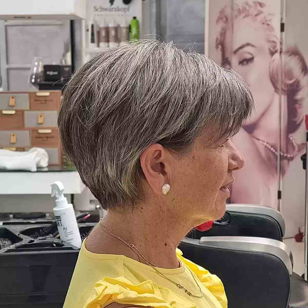 Cortes longos e modernos de Pixie para mulheres com mais de 50 anos:29 ideias elegantes 
