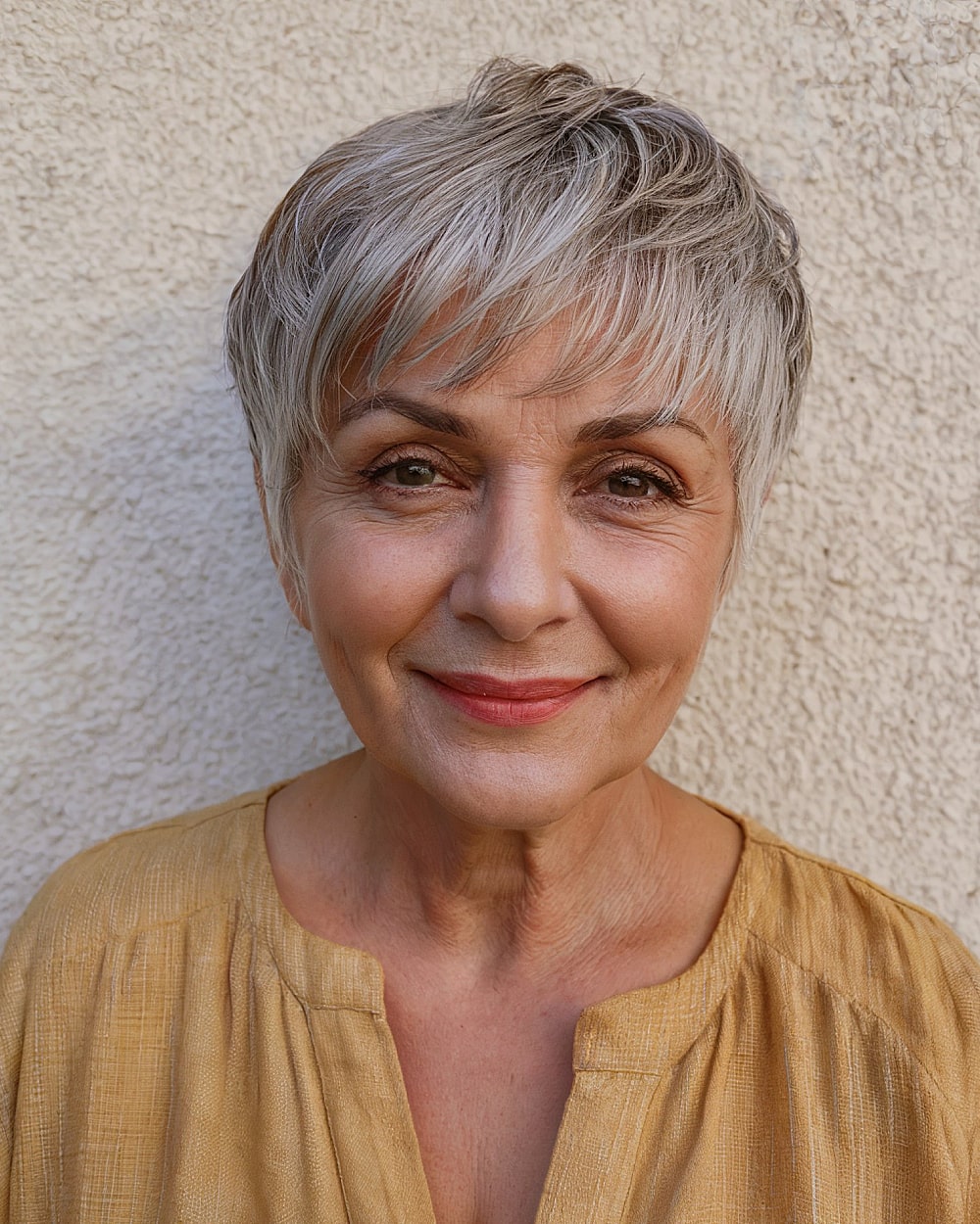 Coupes de cheveux courtes élégantes pour les femmes de plus de 60 ans :51 idées modernes