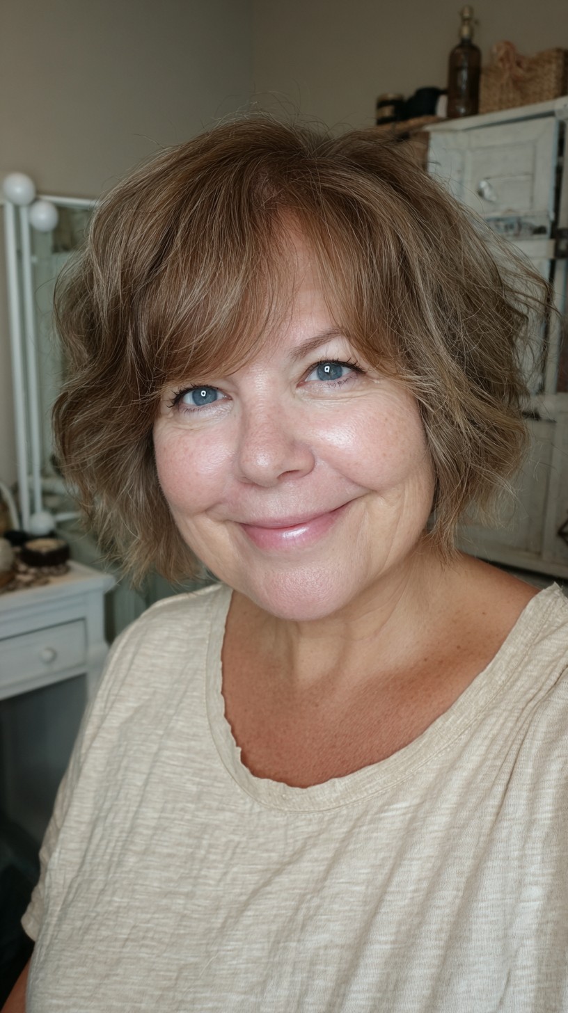 Meilleures coupes de cheveux courtes Shag pour les femmes de plus de 50 ans | Modèles 2024