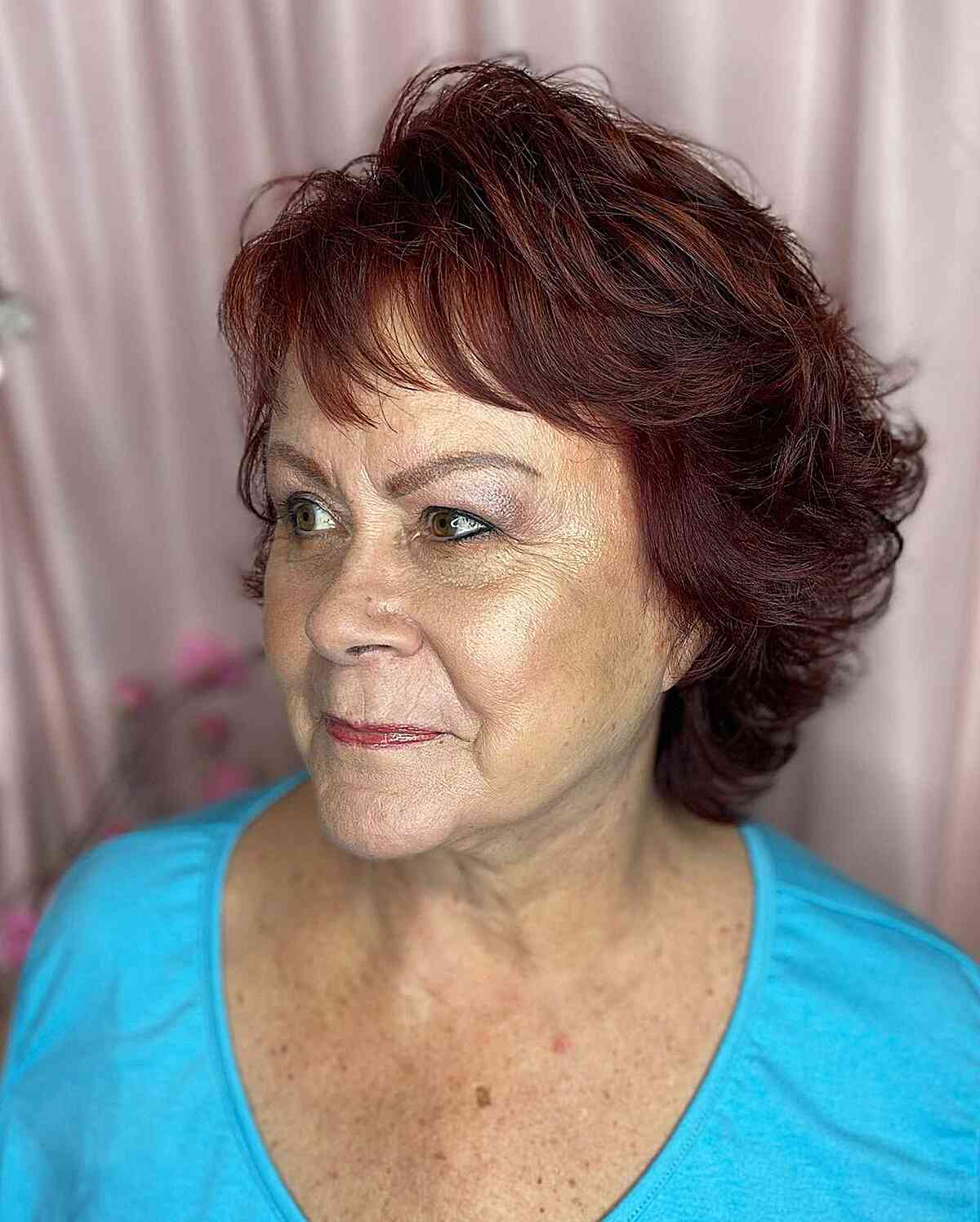Meilleures coupes de cheveux courtes Shag pour les femmes de plus de 50 ans | Modèles 2024