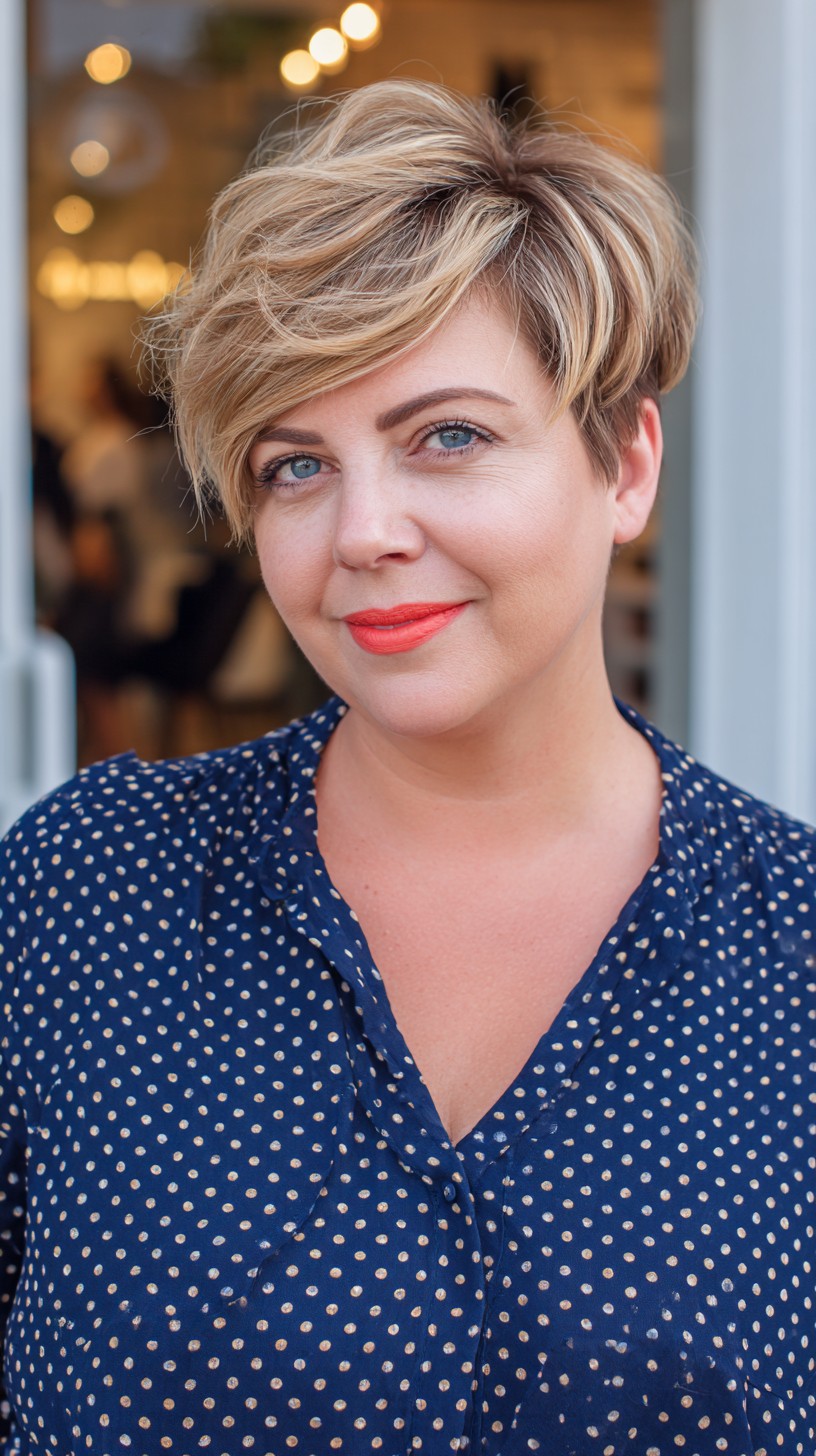Coiffures longues Pixie pour les femmes de grande taille:tendances et styles 2026