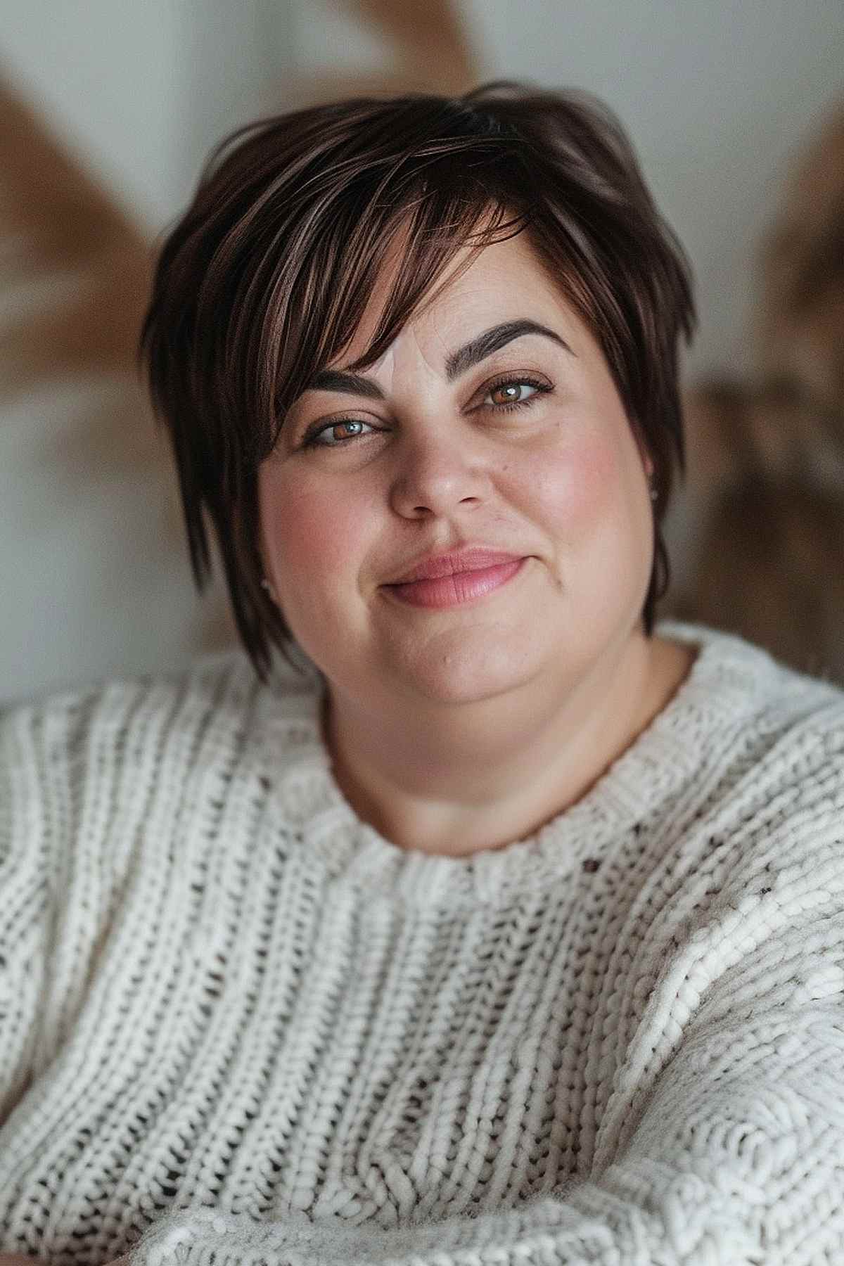 Coiffures longues Pixie pour les femmes de grande taille:tendances et styles 2026
