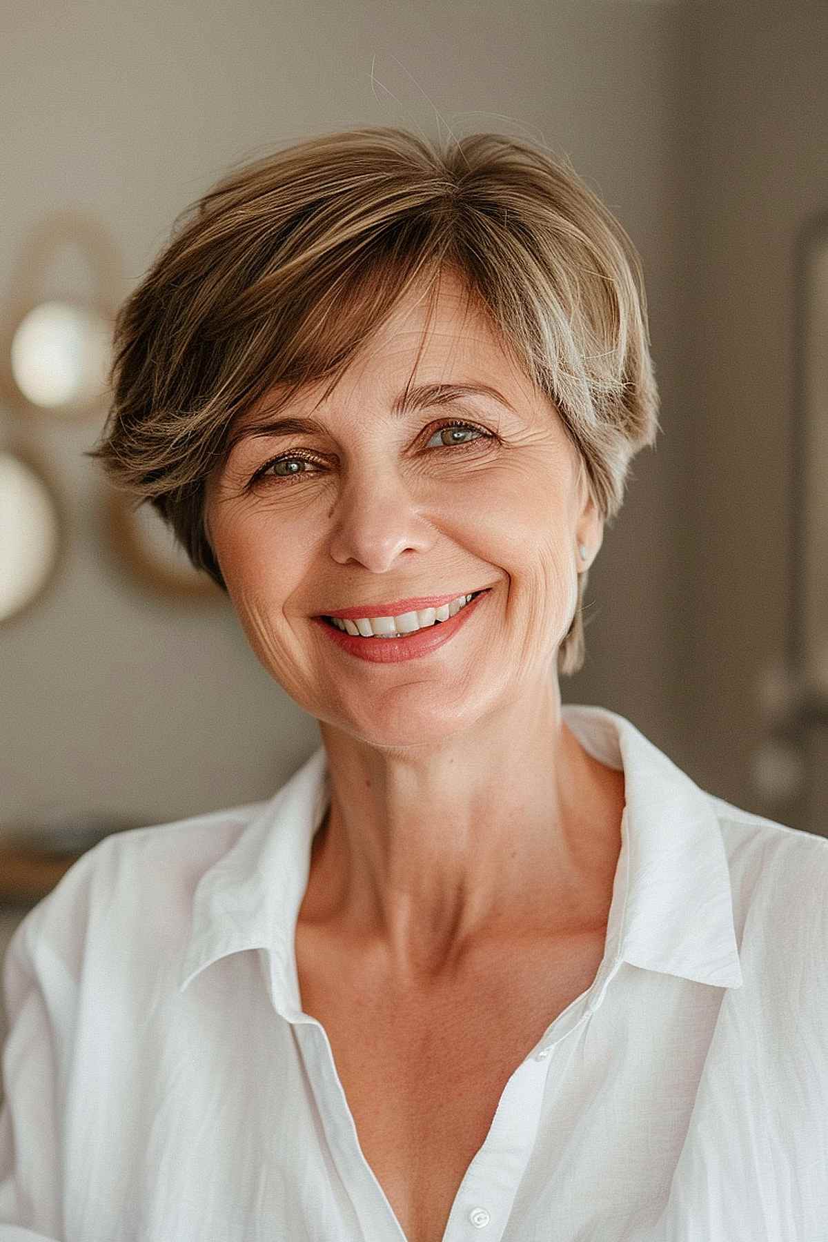 Tagli pixie lunghi per le donne over 50:acconciature eleganti e facili per il 2026