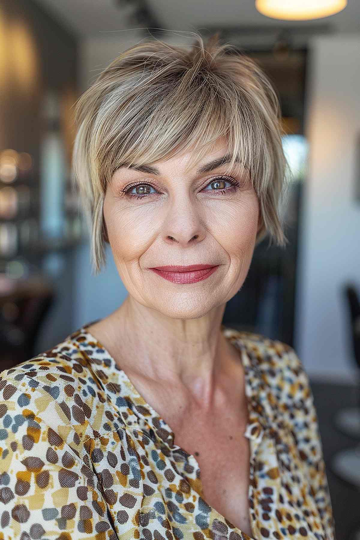 Tagli pixie lunghi per le donne over 50:acconciature eleganti e facili per il 2026