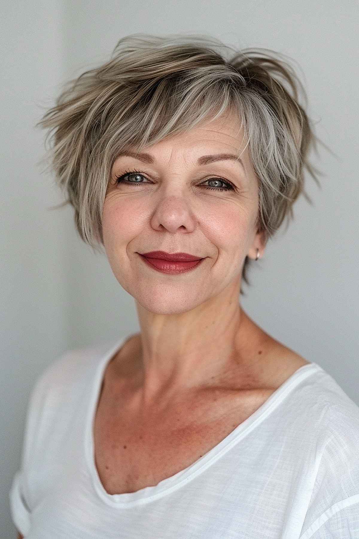 Tagli pixie lunghi per le donne over 50:acconciature eleganti e facili per il 2026