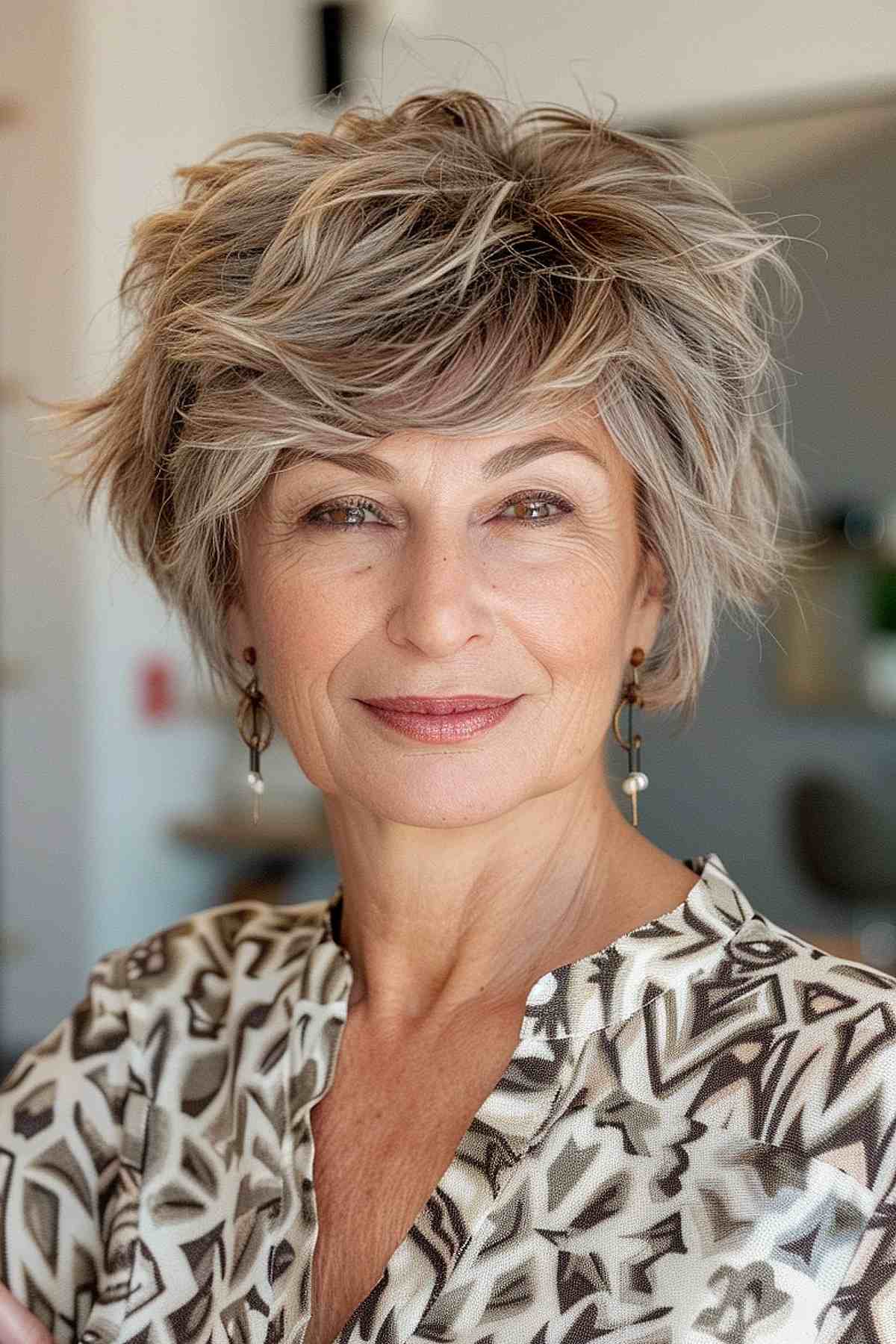 Tagli pixie lunghi per le donne over 50:acconciature eleganti e facili per il 2026