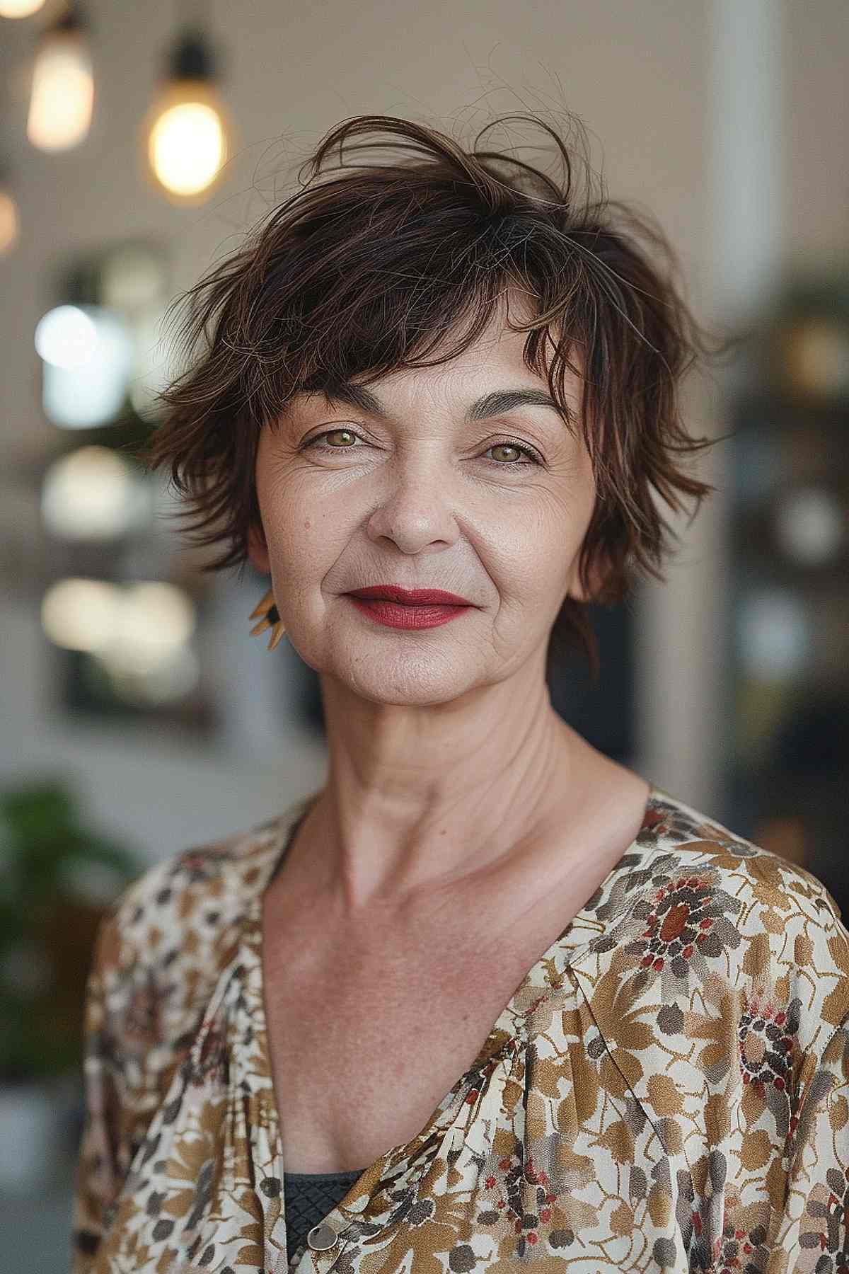 Tagli pixie lunghi per le donne over 50:acconciature eleganti e facili per il 2026