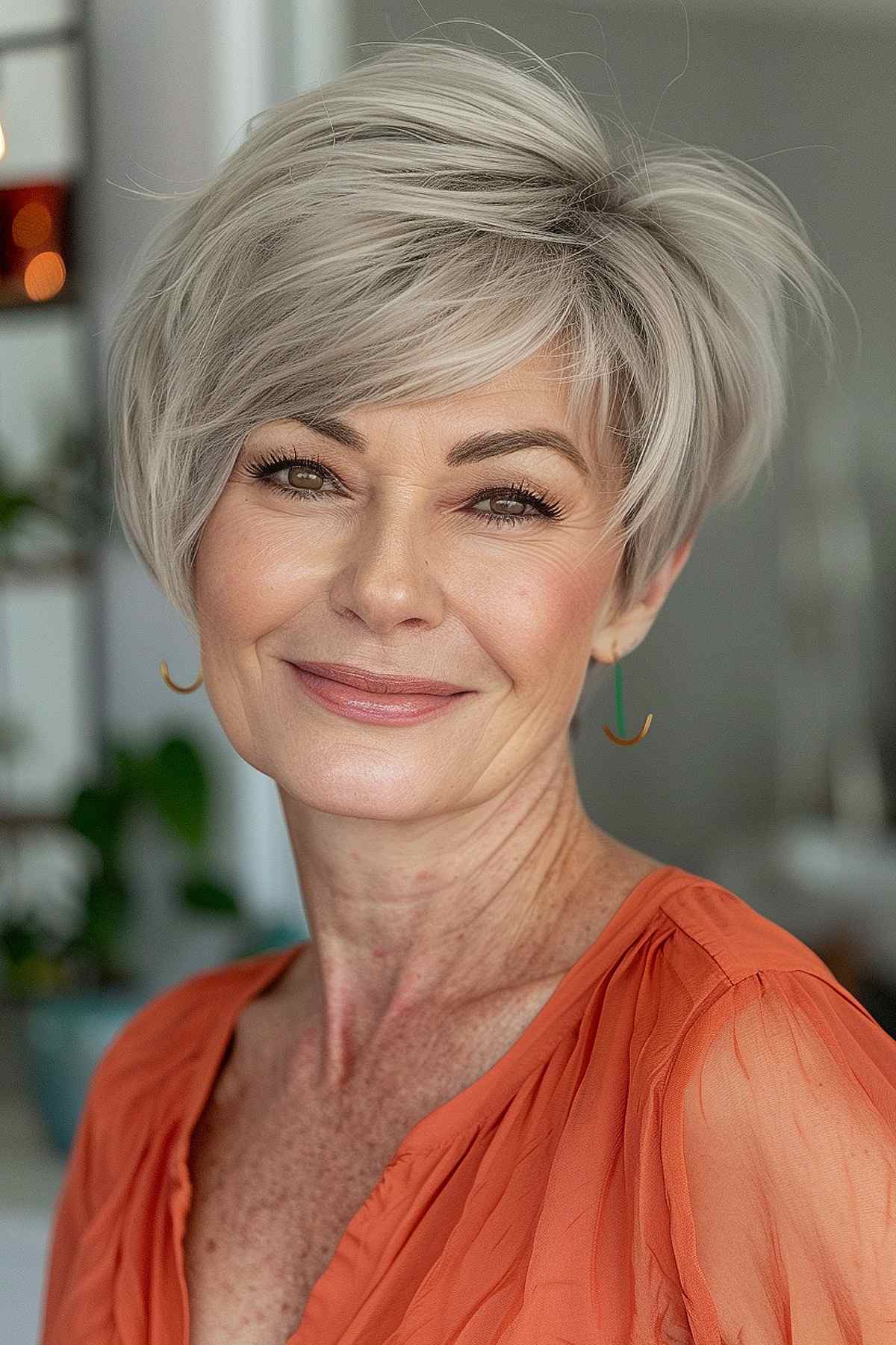Tagli pixie lunghi per le donne over 50:acconciature eleganti e facili per il 2026