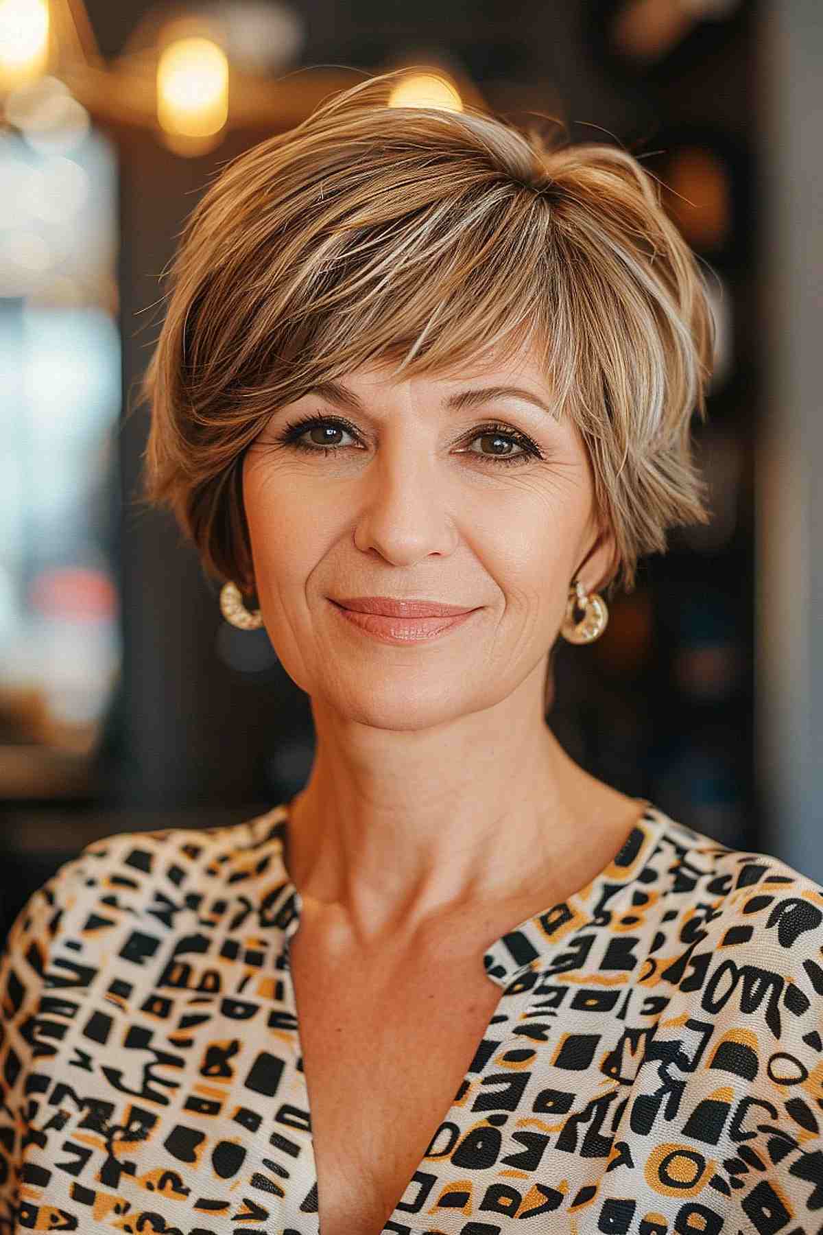 Tagli pixie lunghi per le donne over 50:acconciature eleganti e facili per il 2026