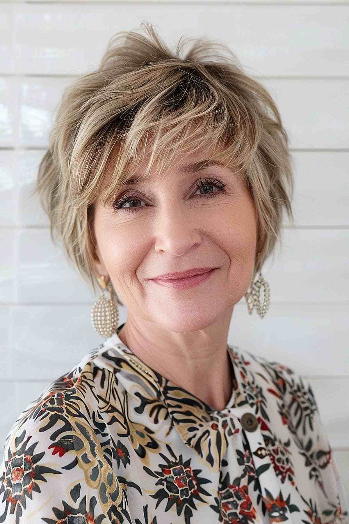 Tagli pixie lunghi per le donne over 50:acconciature eleganti e facili per il 2026