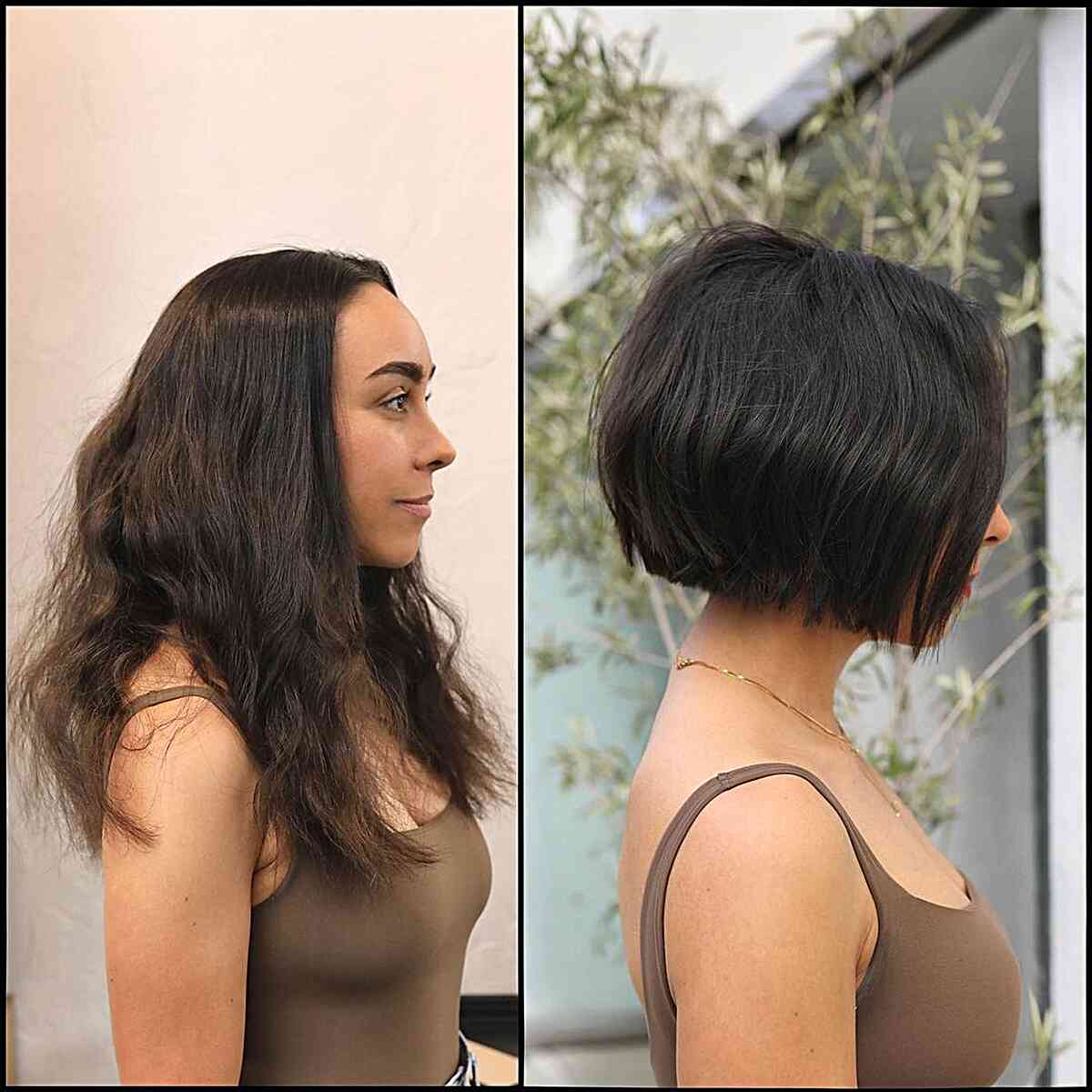 Chin-Length Blunt Bob:Stilarter, egnethed og ekspertråd 
