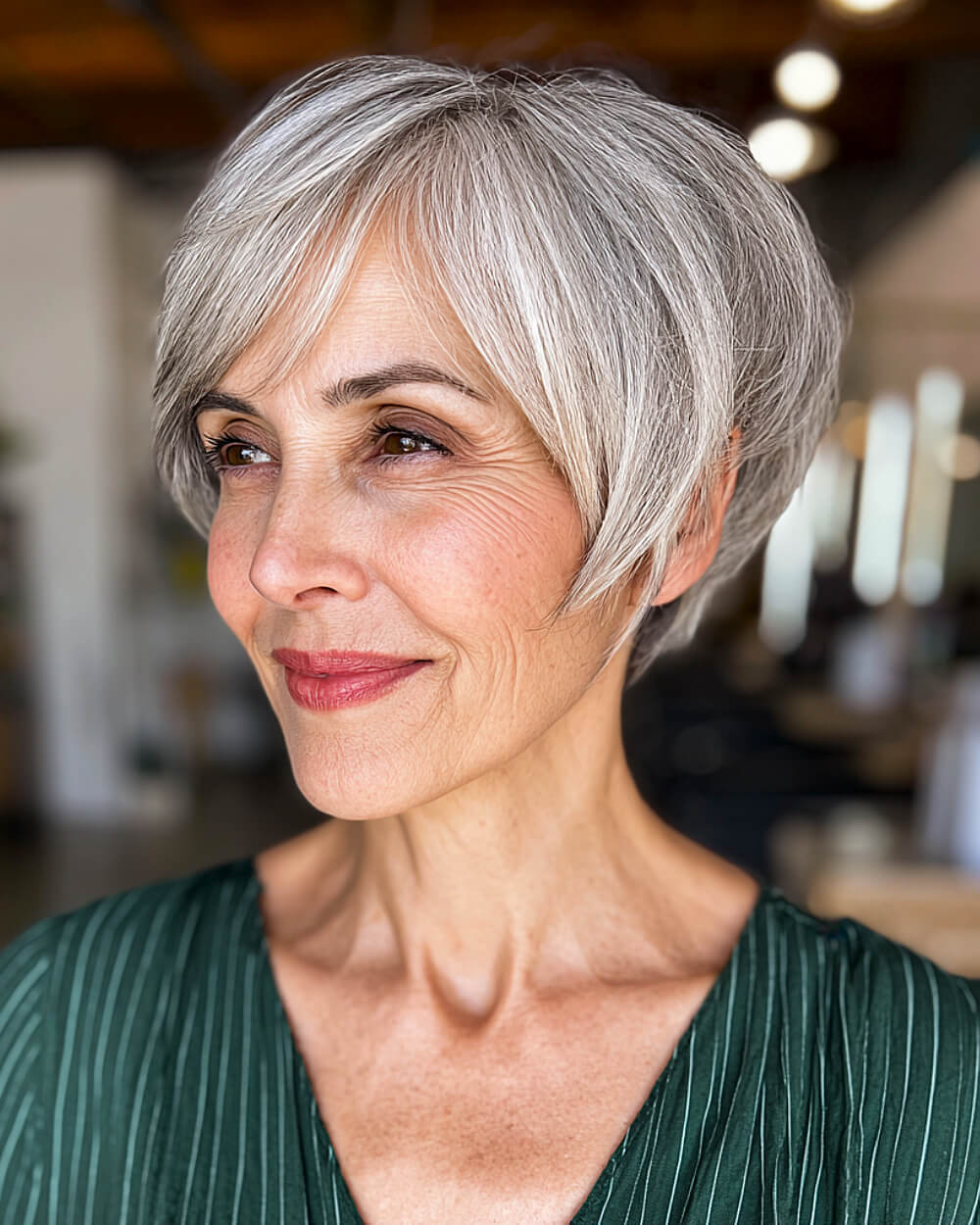 Cortes de cabelo Pixie Bob para mulheres com mais de 60 anos:elegantes e de baixa manutenção 
