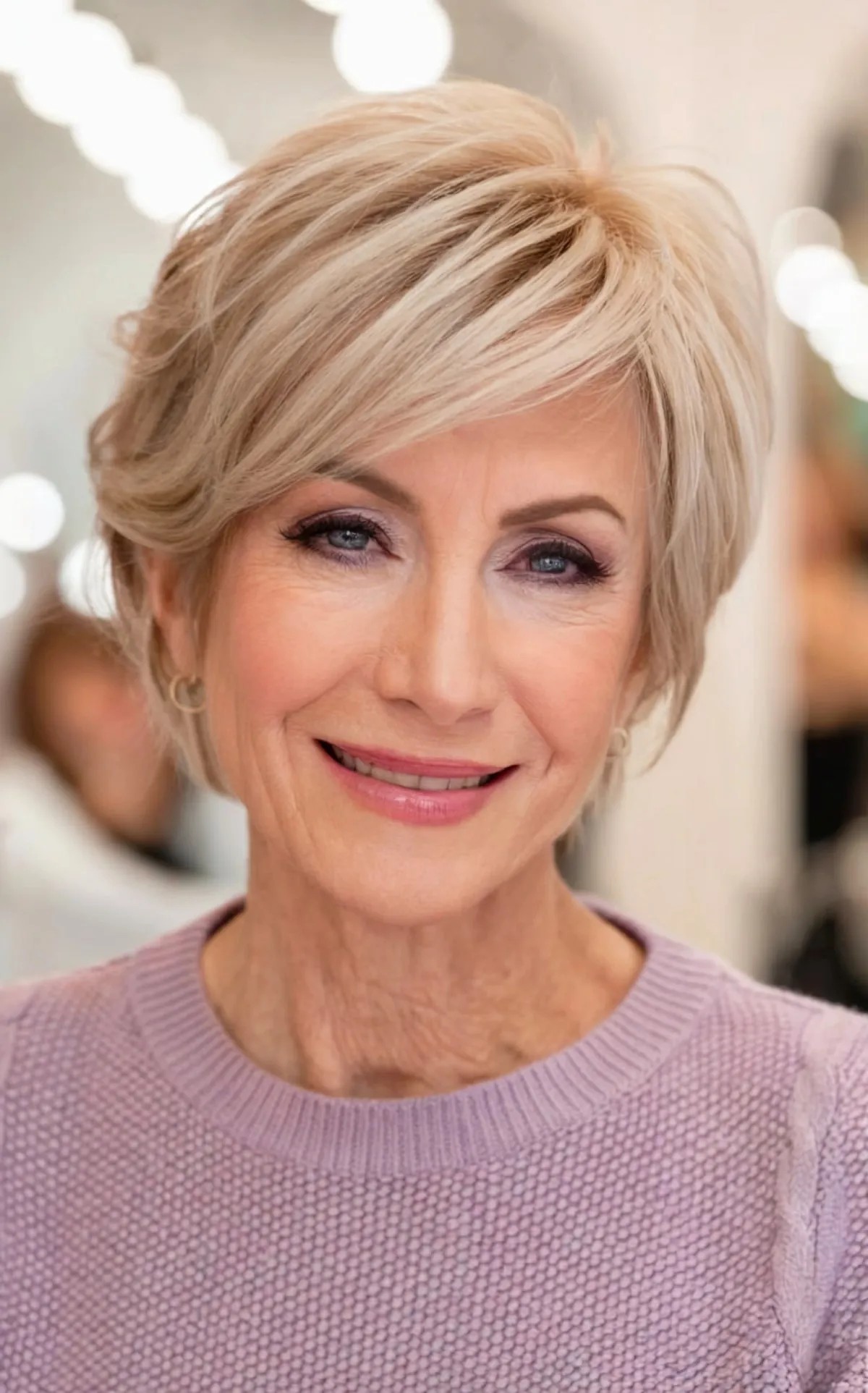 Cortes de cabelo Pixie Bob para mulheres com mais de 60 anos:elegantes e de baixa manutenção 