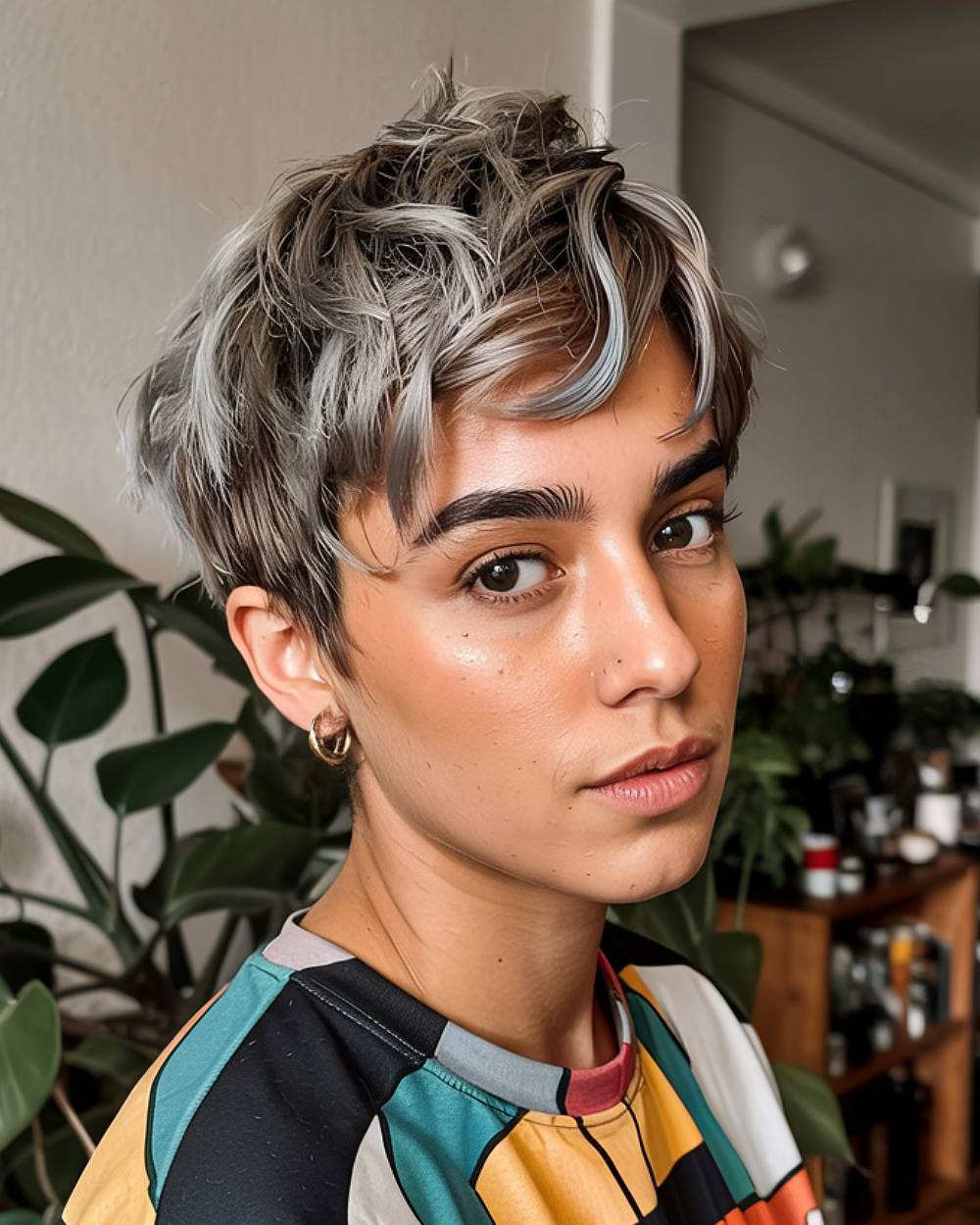 Coupes de cheveux Enby 2026 :styles et tendances non sexistes