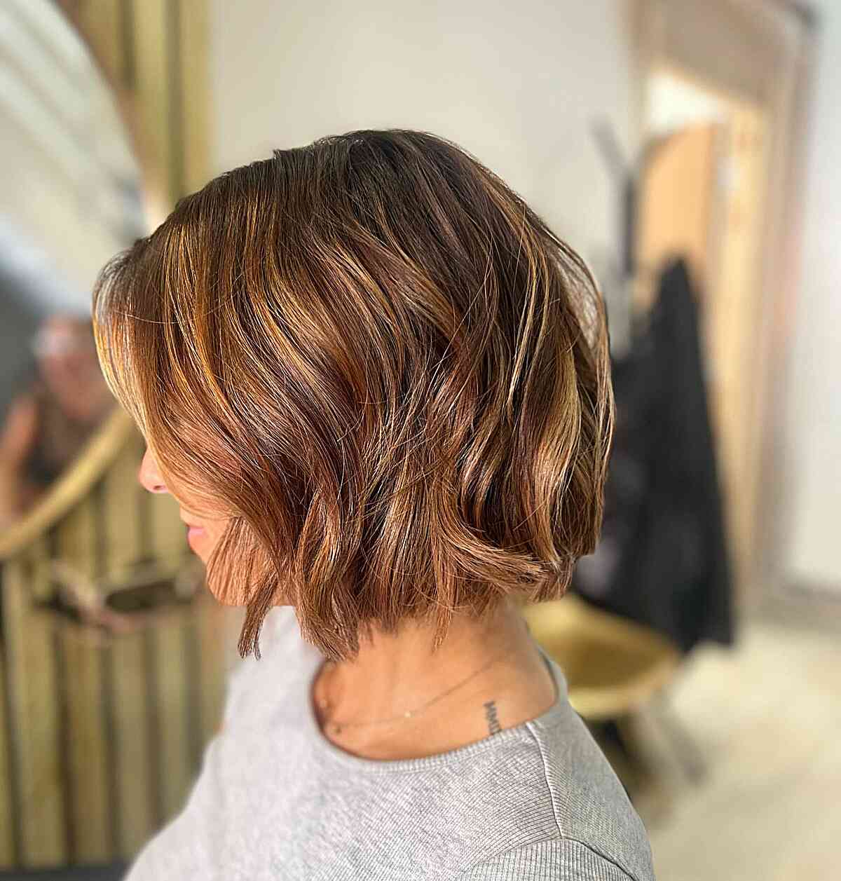 Melhores estilos Choppy Bob para cabelos finos:volume e textura 
