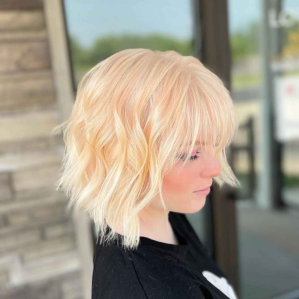 Melhores estilos Choppy Bob para cabelos finos:volume e textura 