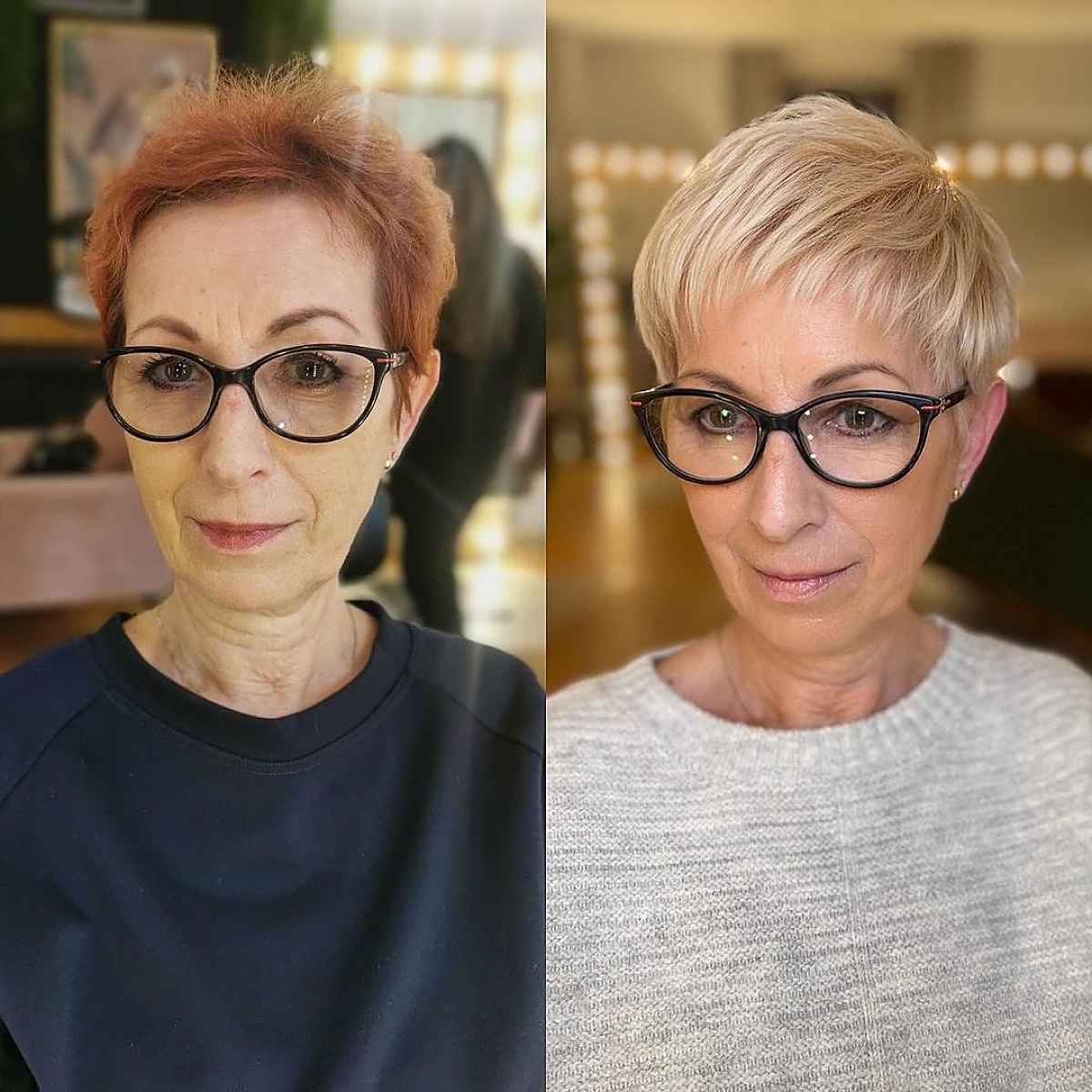 Os melhores cortes Pixie para cabelos ralos:estilos para mulheres com mais de 50 anos 