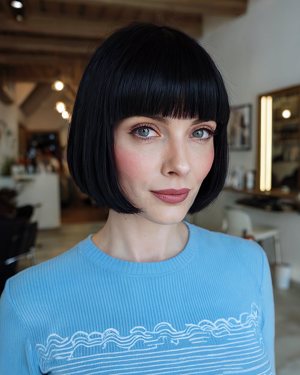 Cabelo preto curto com franja:22 looks estilosos para 2026 