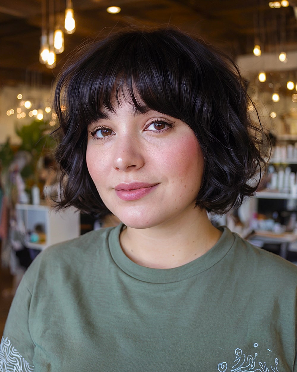 Cabelo preto curto com franja:22 looks estilosos para 2026 