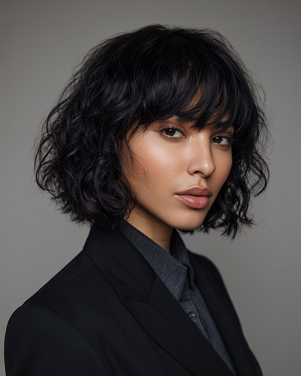 Cabelo preto curto com franja:22 looks estilosos para 2026 