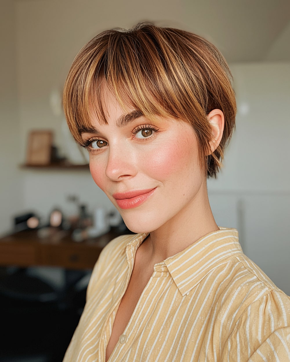 Os melhores cortes de cabelo liso Pixie de 2026:estilos que duram 