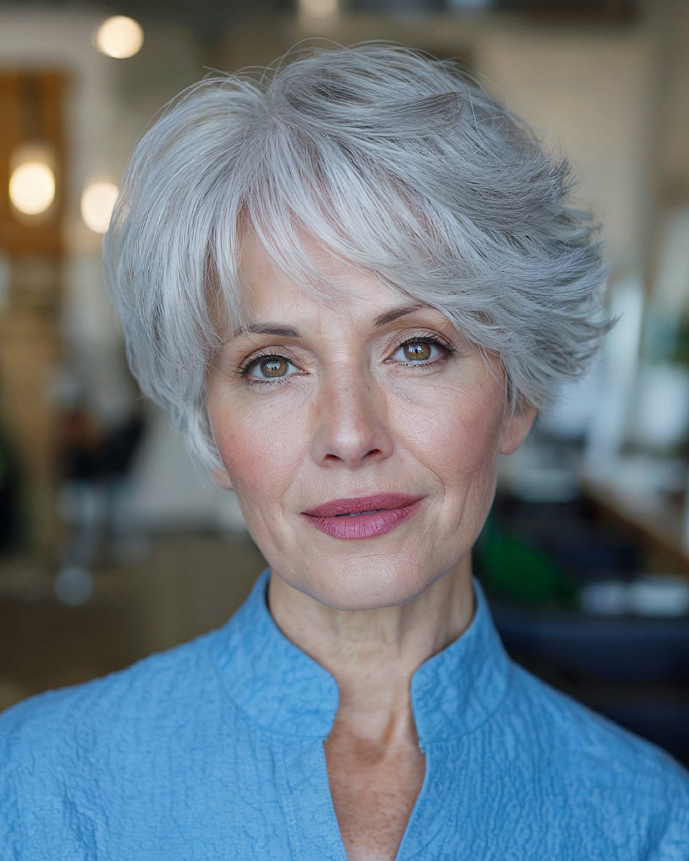 Meilleures coupes de cheveux grises courtes pour les femmes de plus de 50 ans en 2026 | Guide de style expert