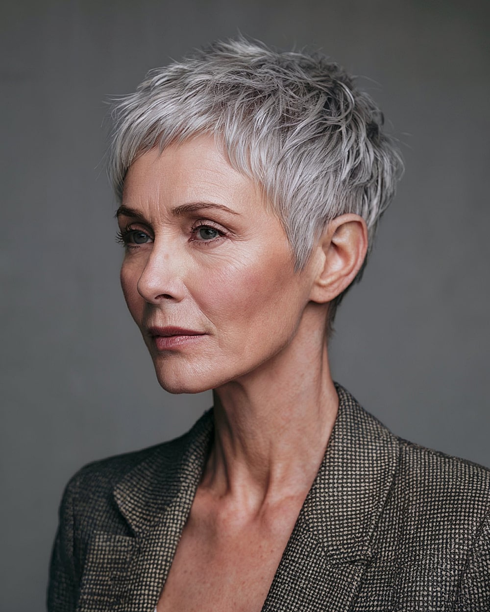 Meilleures coupes de cheveux grises courtes pour les femmes de plus de 50 ans en 2026 | Guide de style expert