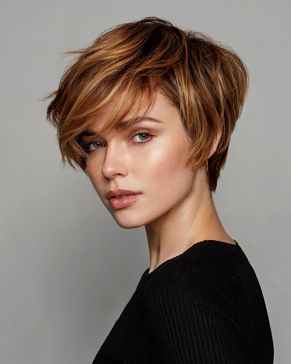 Meilleures coiffures courtes pour les visages en forme de cœur | Tendances 2026