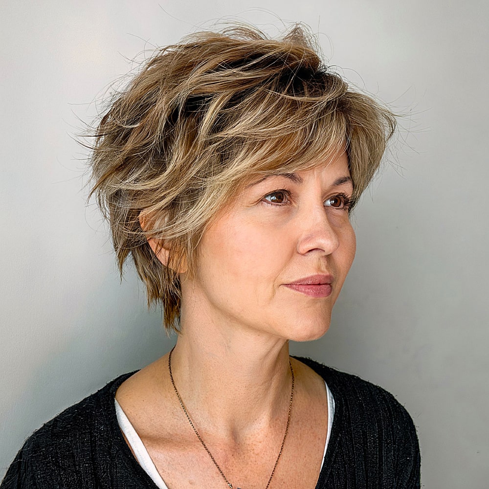 Coupes de cheveux Pixie Shag pour les femmes de 40 ans et plus :looks élégants pour 2026