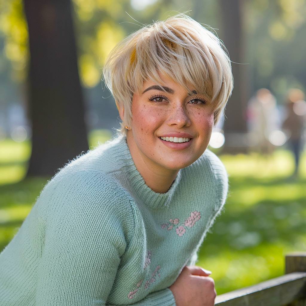 Coupes Pixie pour visages ronds :17 styles pour mettre en valeur vos traits en 2026