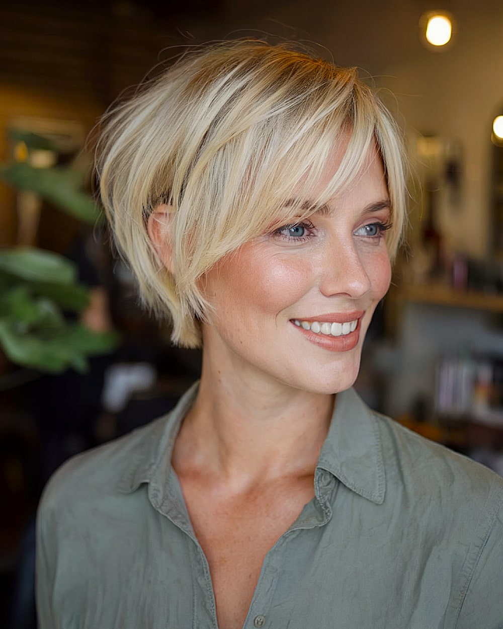 Os melhores cortes de cabelo Pixie Bob para cabelos finos:volume e estilo | [Ano] 