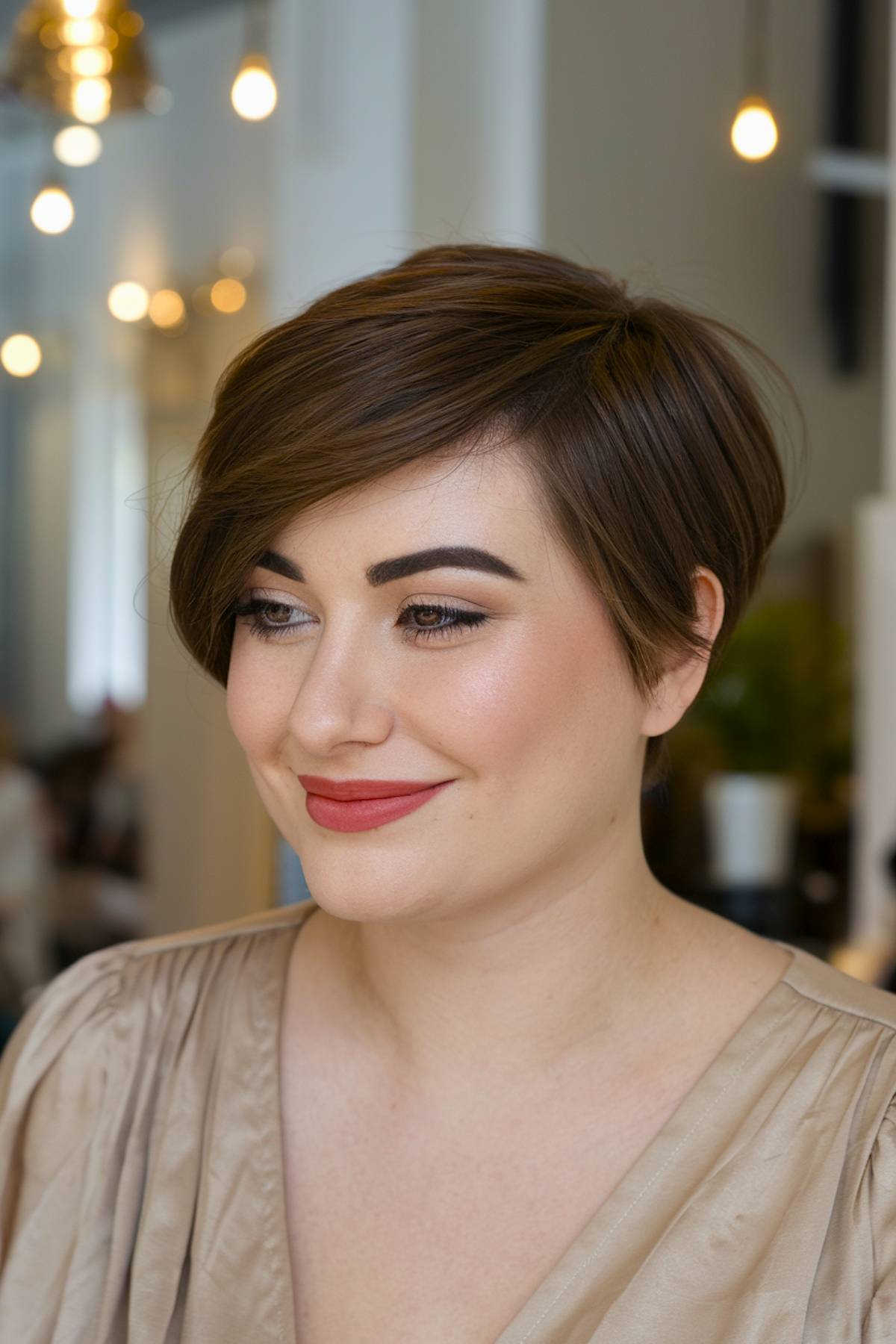 Os melhores cortes de cabelo Pixie Bob para cabelos finos:volume e estilo | [Ano] 