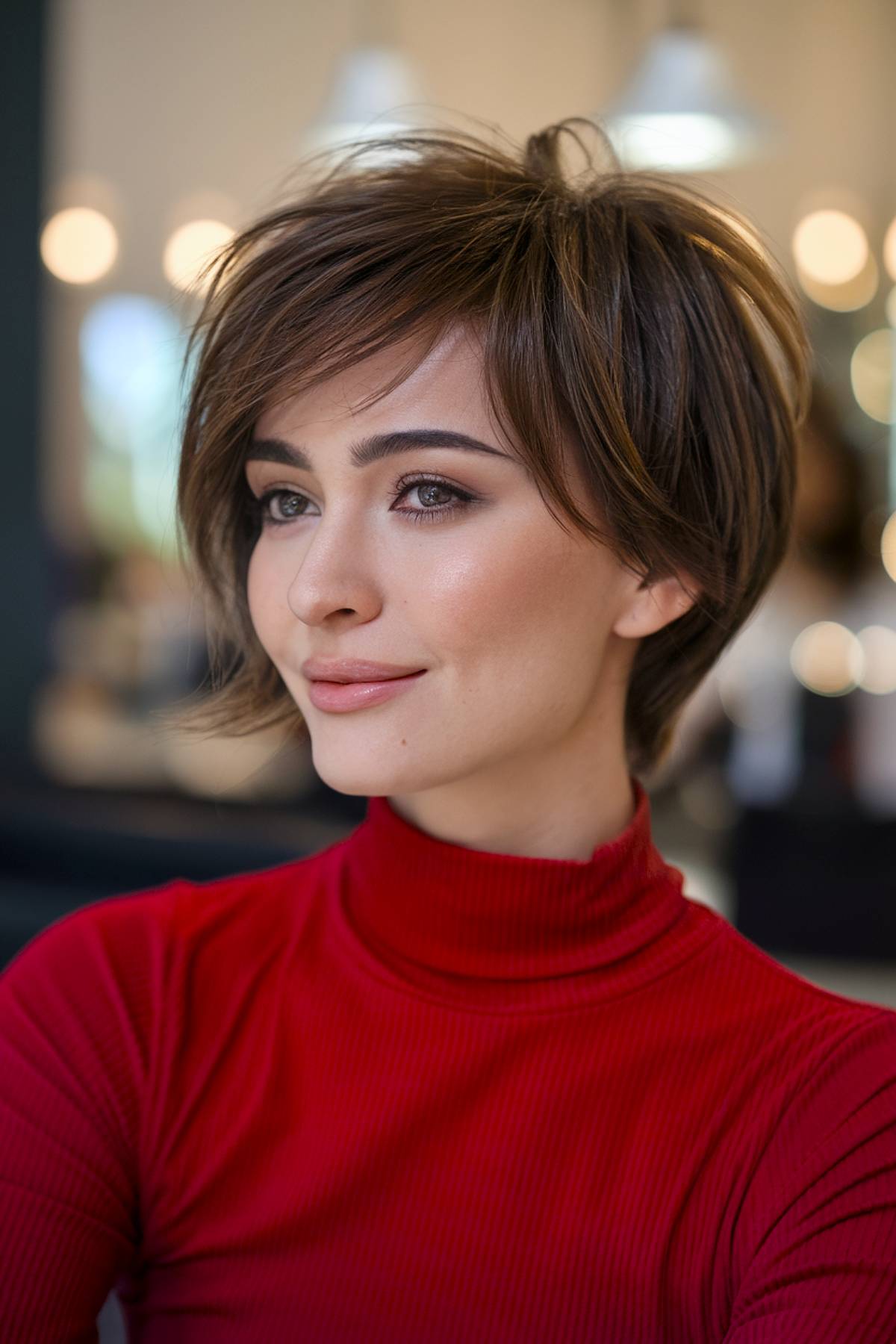Os melhores cortes de cabelo Pixie Bob para cabelos finos:volume e estilo | [Ano] 