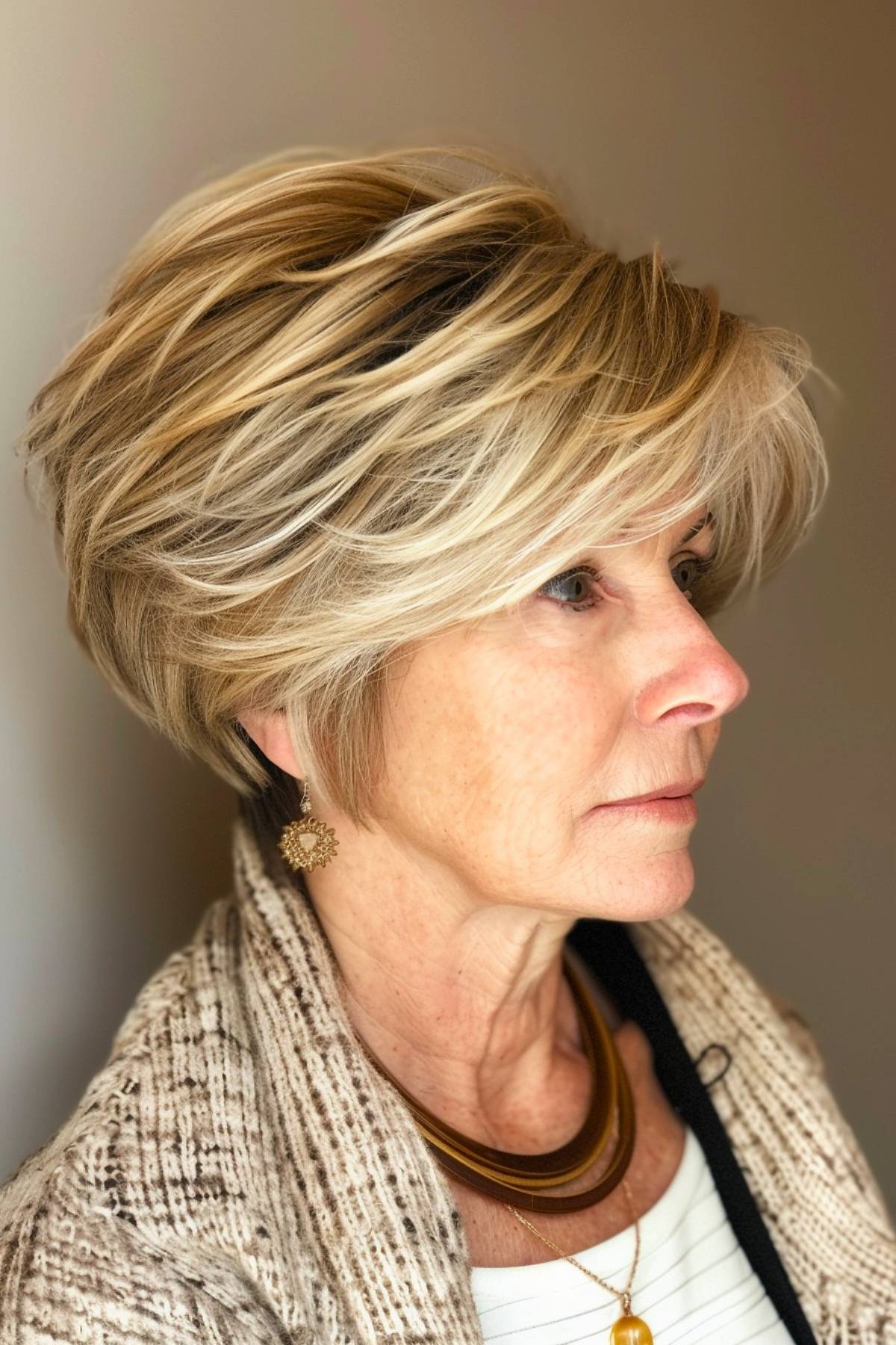 Os melhores cortes de cabelo em cunha para mulheres com mais de 50 anos:guia de estilo 2026 