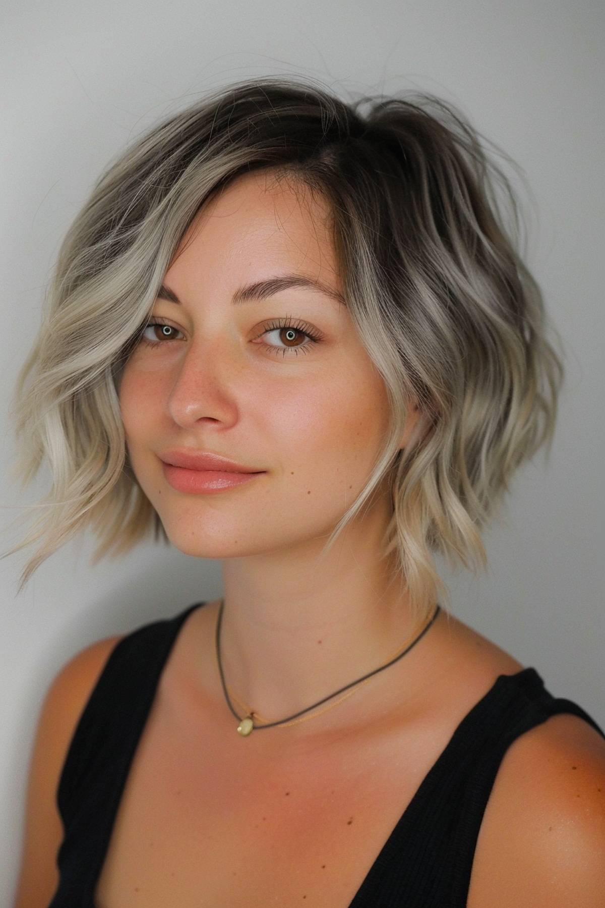Melhores cortes de cabelo curtos para rostos redondos:estilos e dicas 