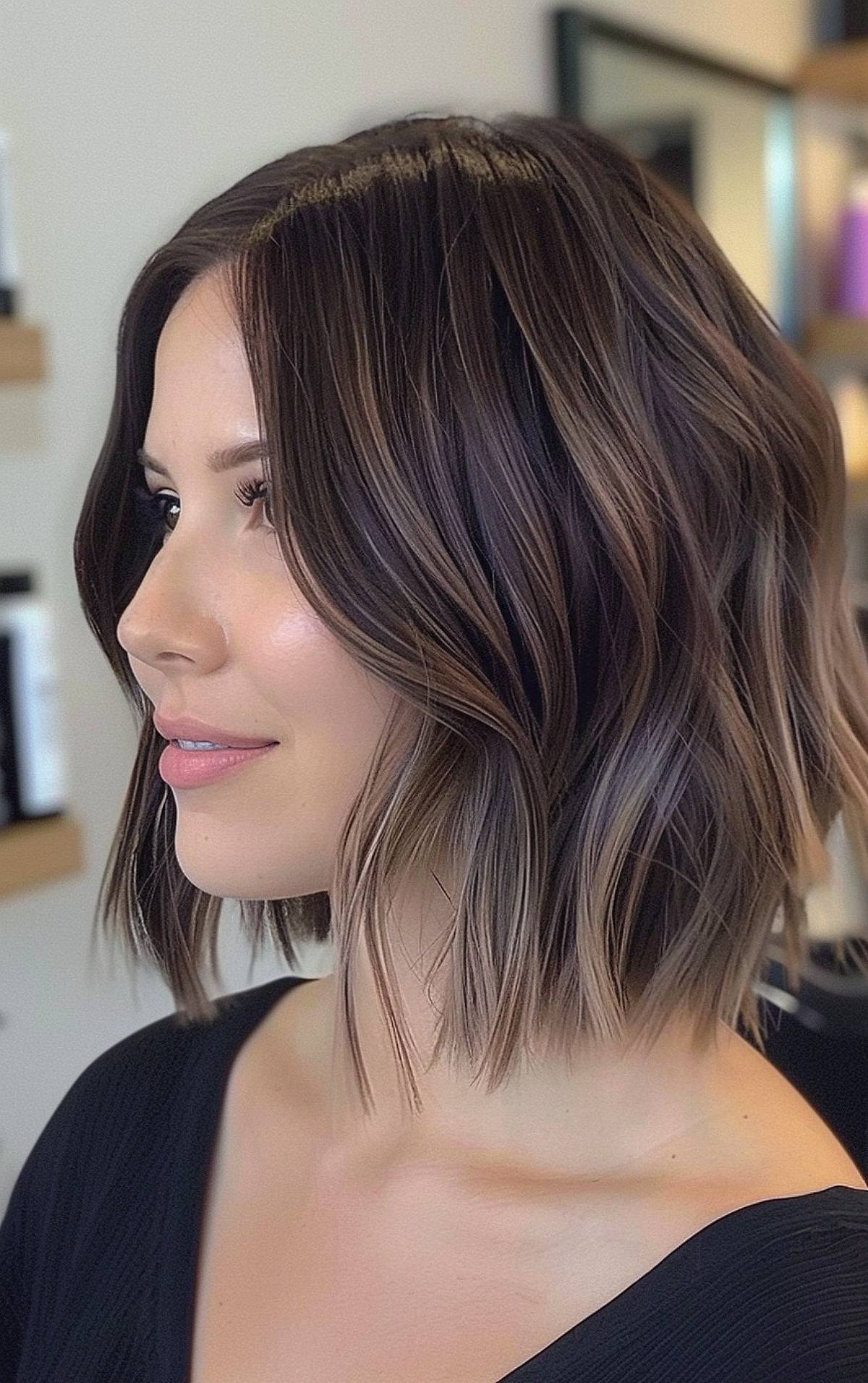 Coupes de cheveux courtes marron foncé :17 styles chics et nécessitant peu d entretien pour 2026