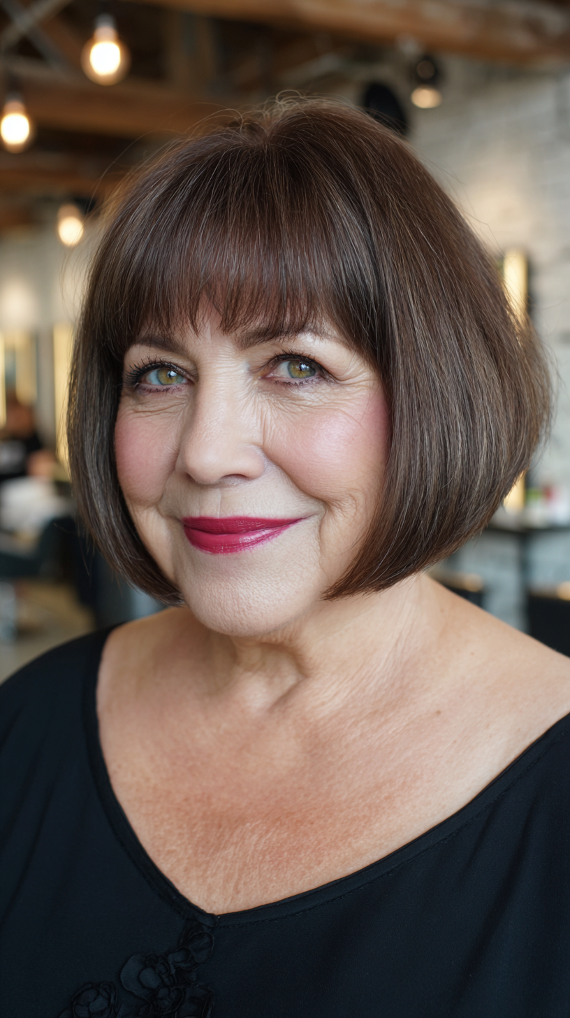 Meilleures coupes de cheveux courtes pour les visages ronds de plus de 60 ans :styles et conseils d experts 