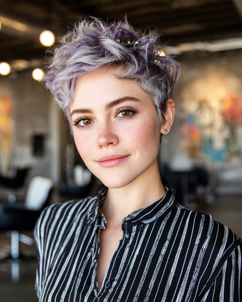 Melhores ideias de cabelo de Halloween para cabelos curtos em 2026:assustador e elegante 